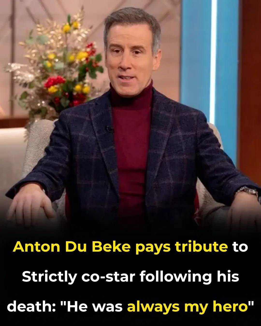 ❤️ Anton Du Beke Pays Emotional Tribute to Sir Bruce Forsyth, Declaring the Late Showbiz Icon 'Always My Hero'