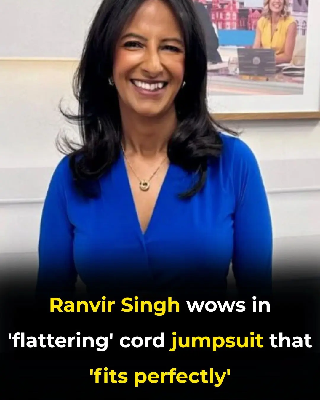 ✨ Good Morning Britain’s Ranvir Singh Wows Viewers in Flattering Cord Jumpsuit That 'Fits Like a Glove'