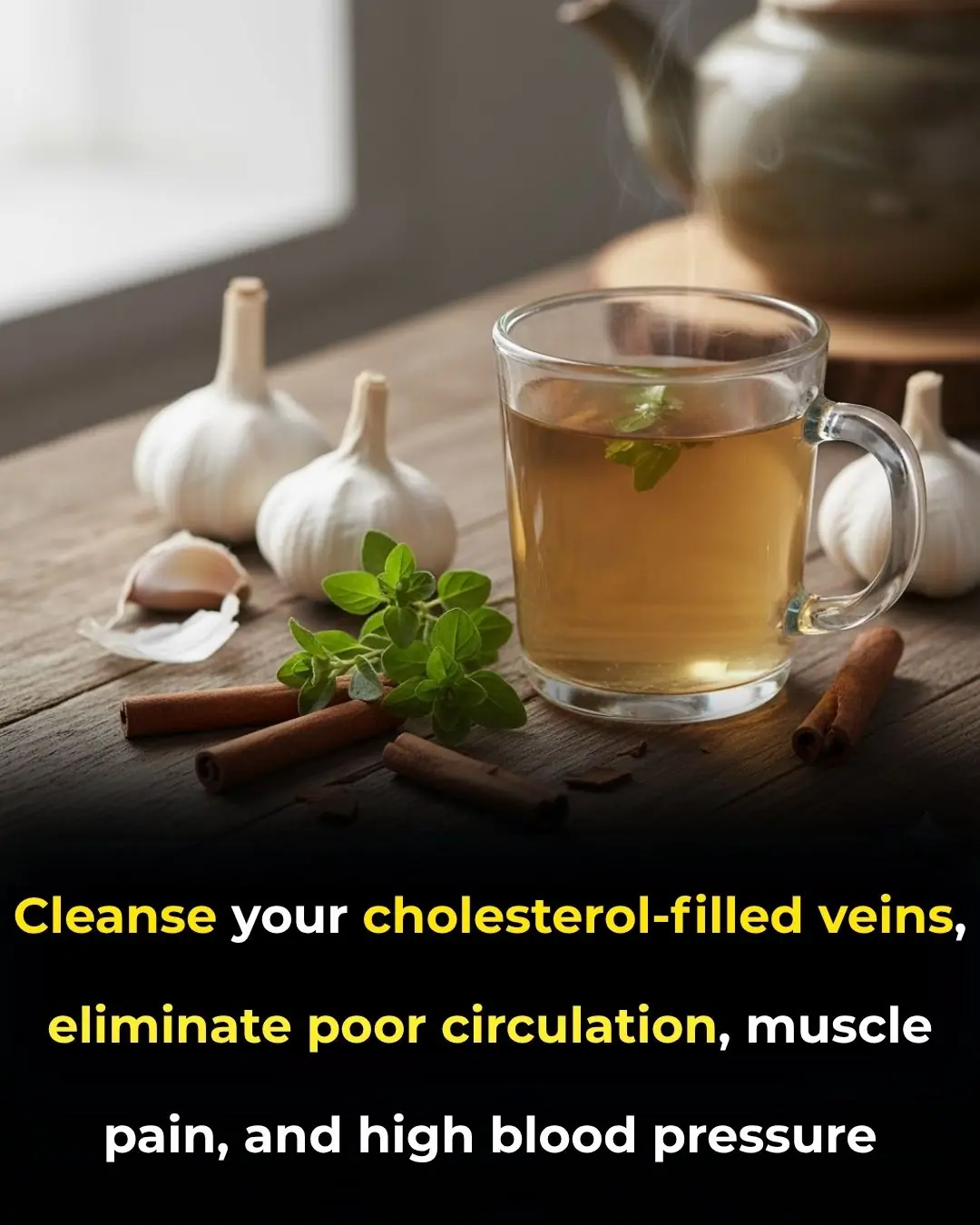 Say Goodbye to Parasites, Cholesterol, High Blood Pressure, and Poor Circulation With This 7-Day Homemade Drink