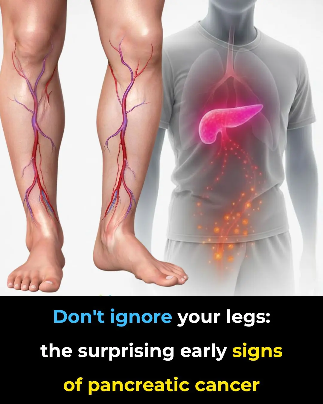 Don’t ignore your legs: the surprising early signs of pancreatic cancer