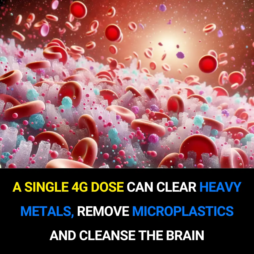 A Single 4g Dose Can Help Clear Heavy Metals, Reduce Microplastics, and Support Brain Cleansing (Not for Daily Use)