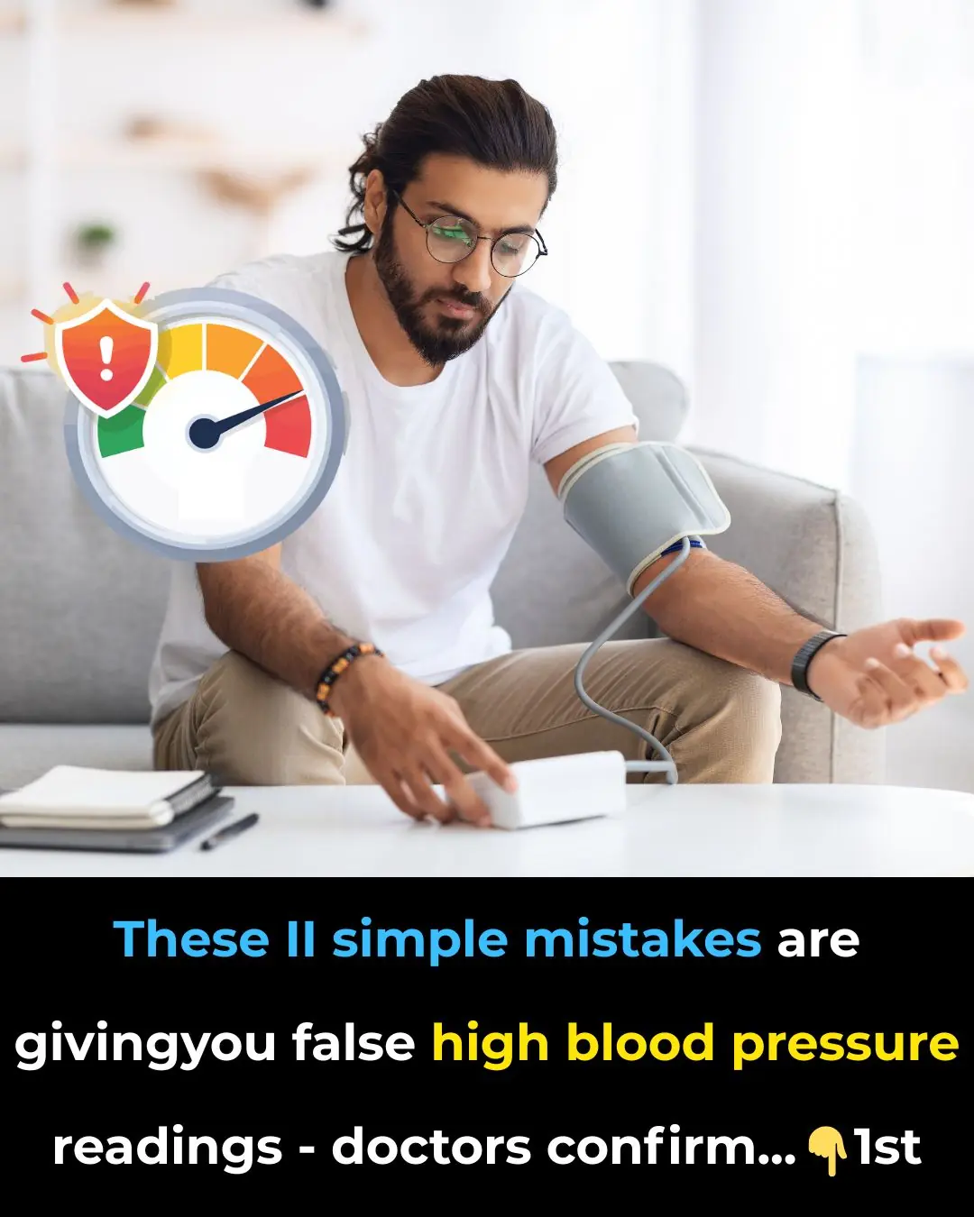 These 11 simple mistakes are giving you false high blood pressure readings – doctors confirm