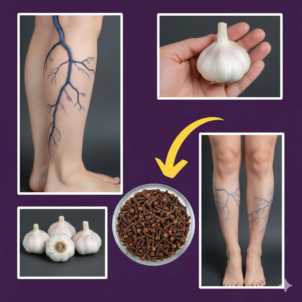Soothe Leg Pain Naturally: Garlic & Clove Remedy for Joints, Circulation, and Comfort
