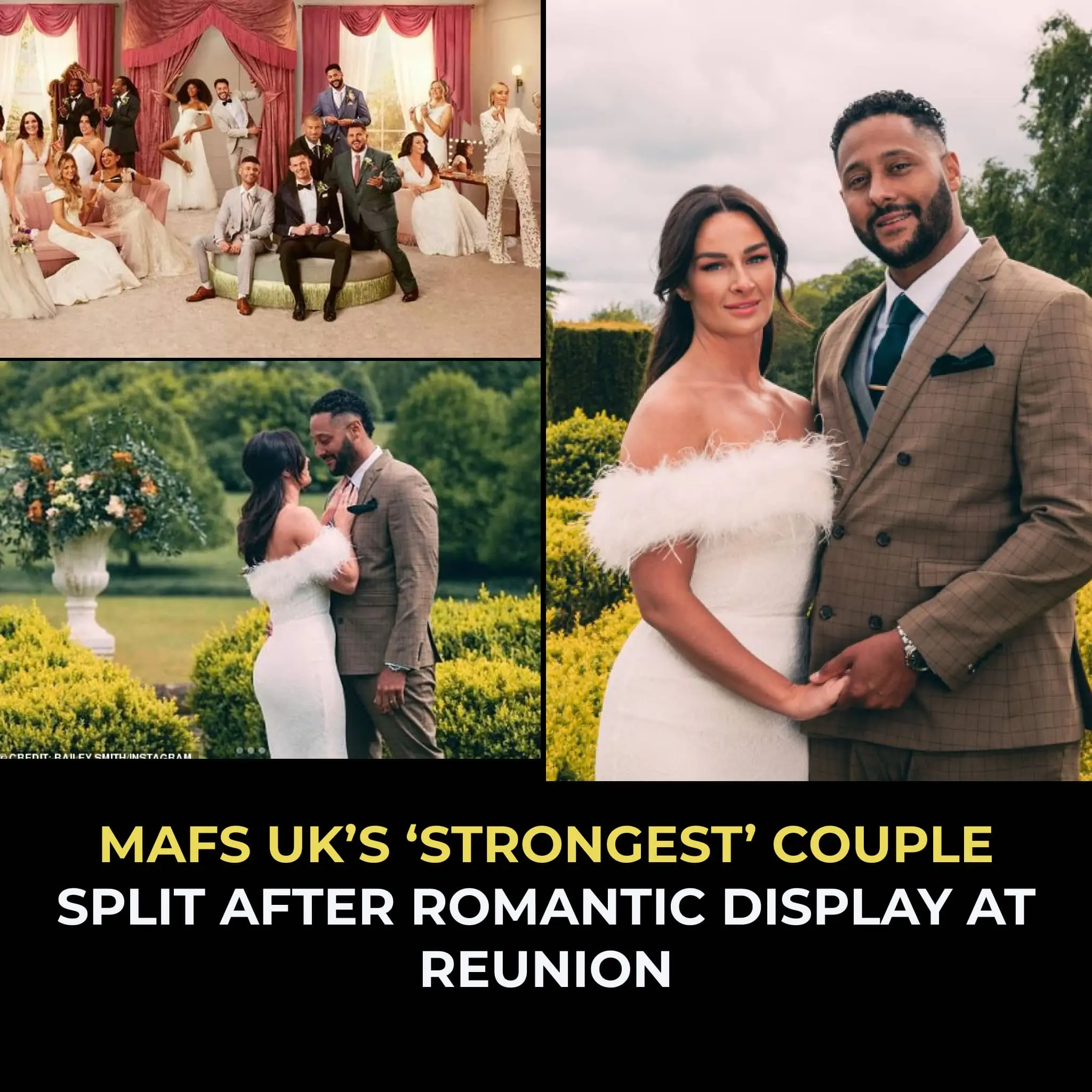 MAFS UK’s ‘strongest’ couple split after romantic display at reunion