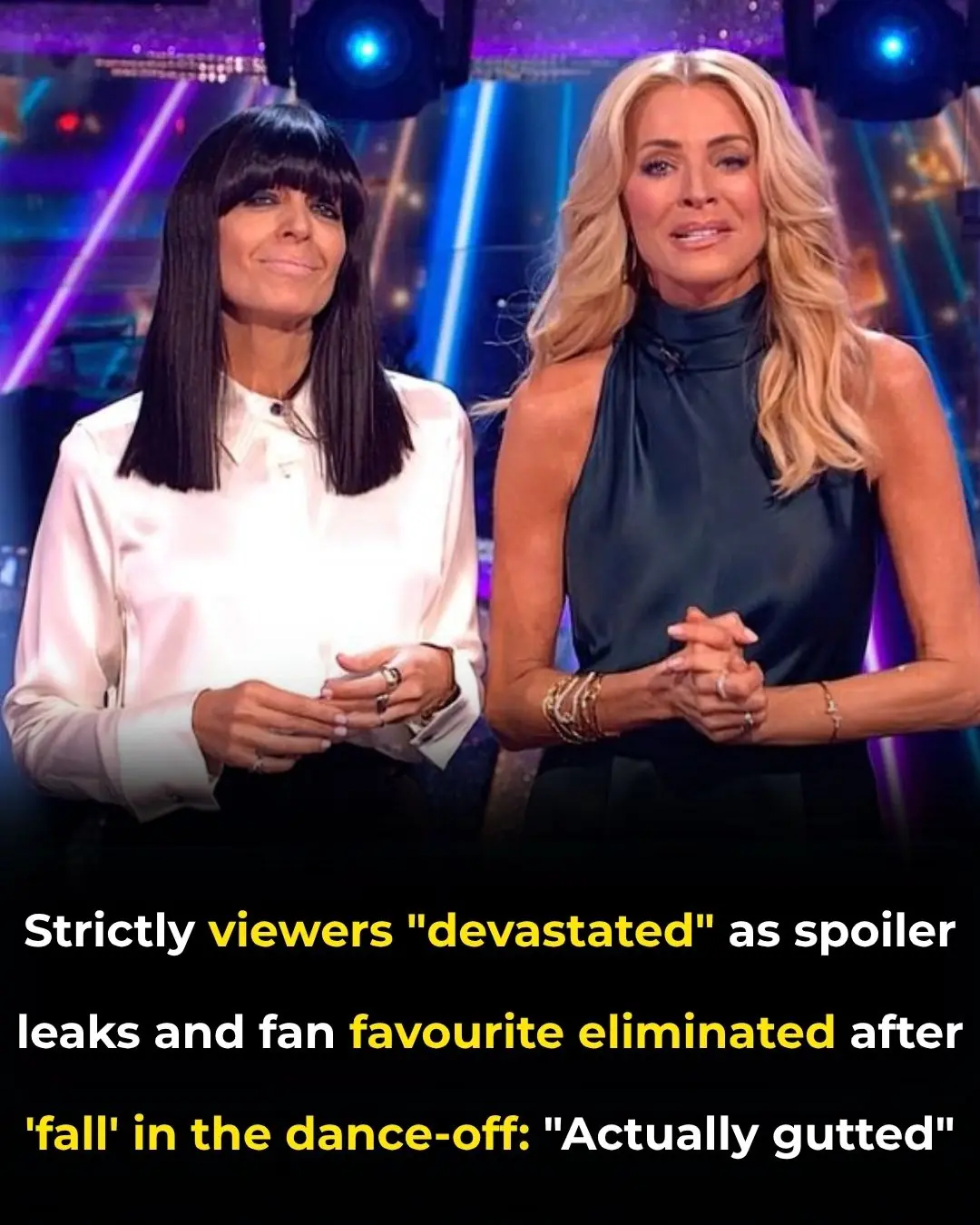 Strictly results leak online as judges eliminate star after heartbreaking ‘fall’ in dance-off