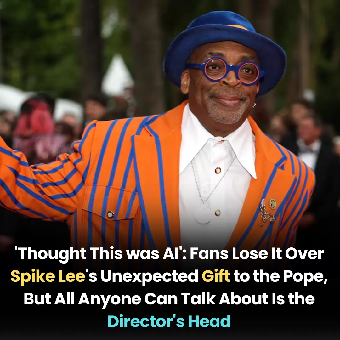 ‘Thought This was AI’: Fans Lose It Over Spike Lee’s Unexpected Gift to the Pope, But All Anyone Can Talk About Is the Director’s Head
