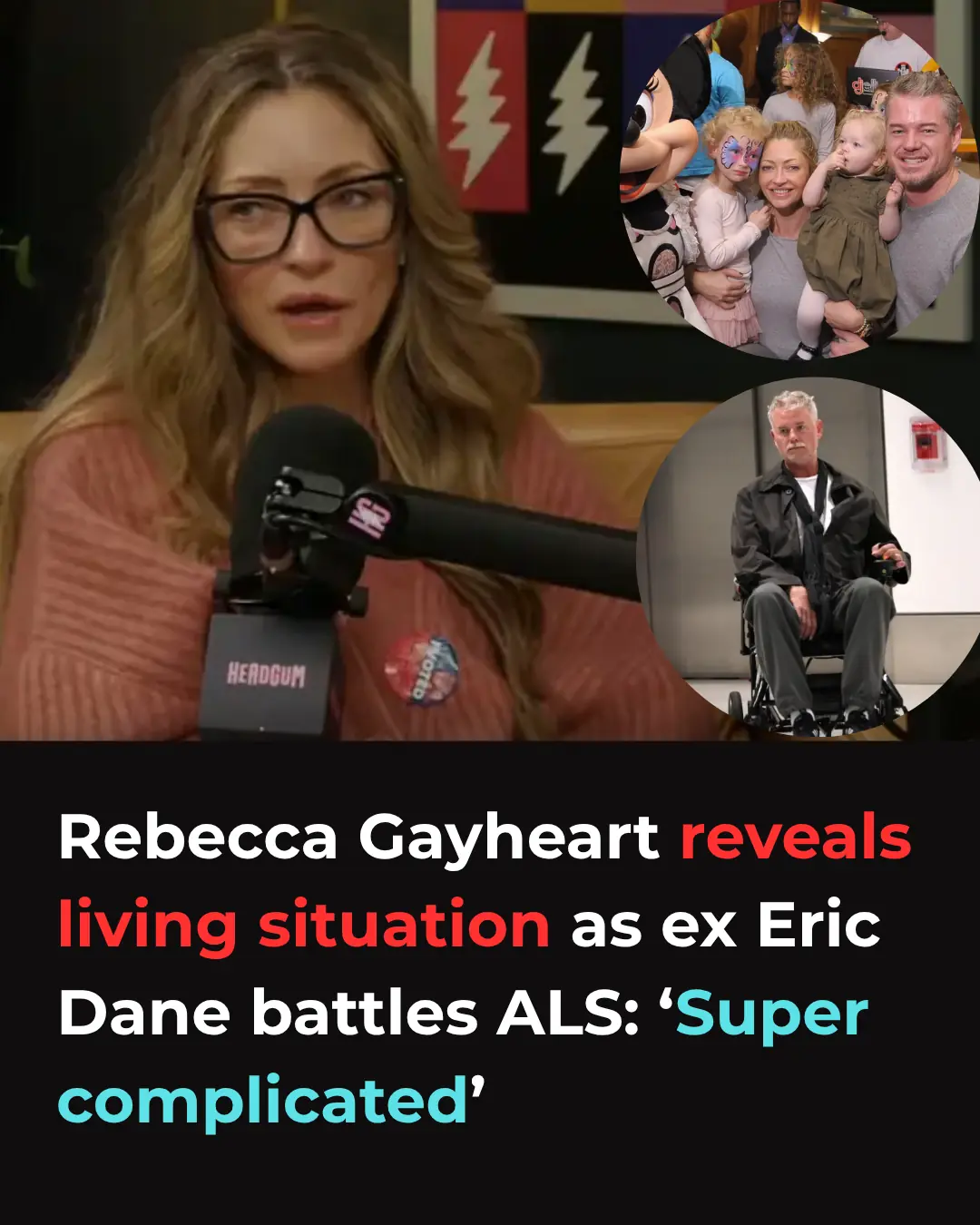 Rebecca Gayheart reveals living situation as ex Eric Dane battles ALS: ‘Super complicated’