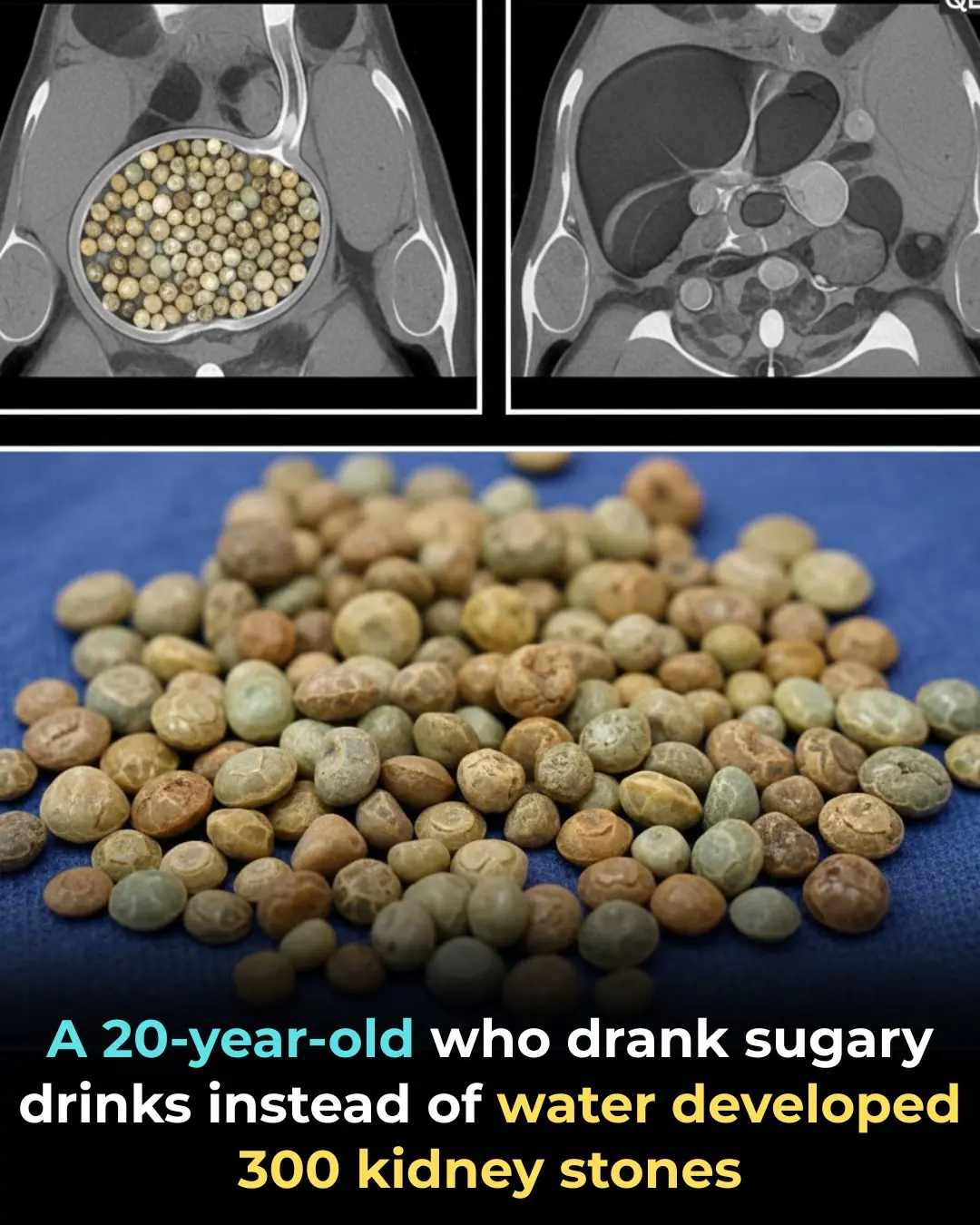 He Drank Sugary Beverages Instead of Water — Doctors Removed Nearly 300 Kidney Stones