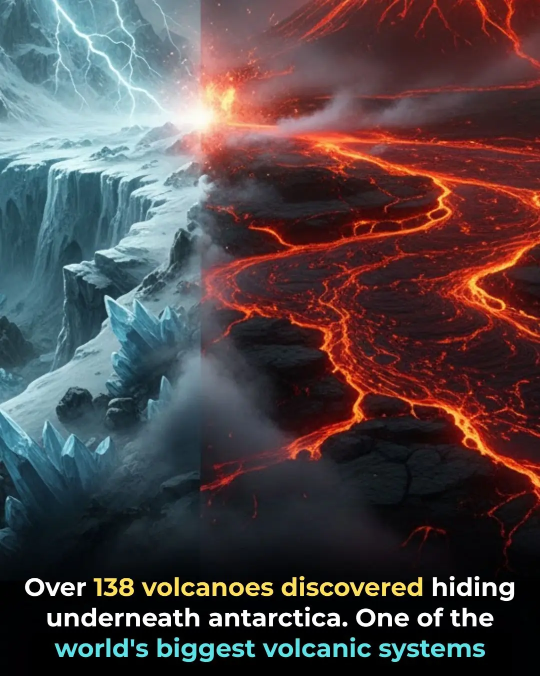 Fire Beneath the Ice: Antarctica’s Hidden Volcanoes