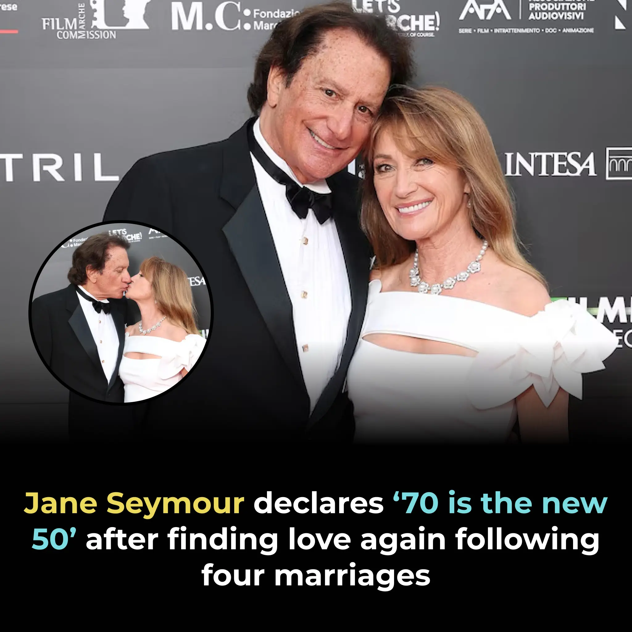Jane Seymour declares ‘70 is the new 50’ after finding love again following four marriages