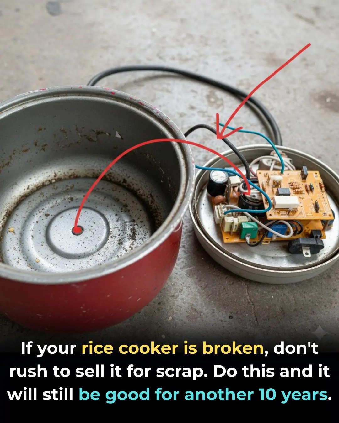 If your rice cooker is broken, don't rush to sell it for scrap. Do this and it will still be good for another 10 years.