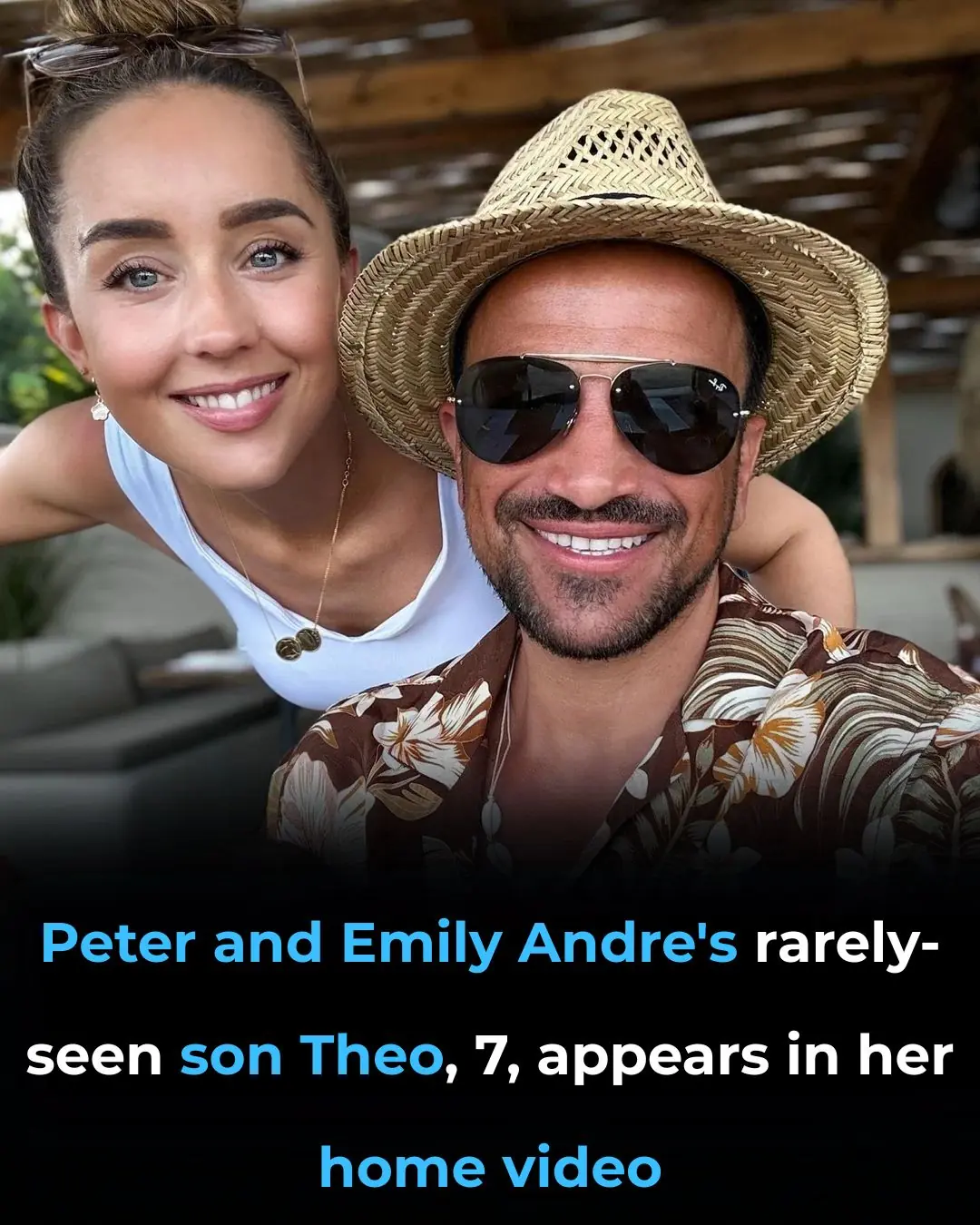 👨👩👧👦 Peter and Emily Andre’s Son Theo Makes Rare Appearance in Family Home Video