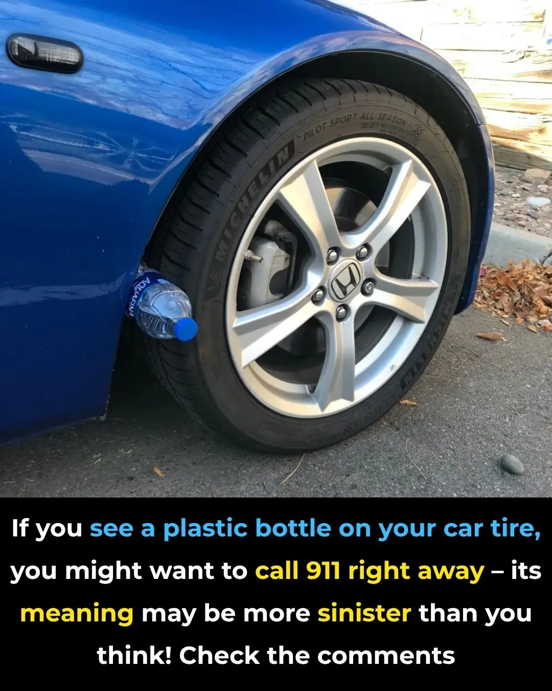 Beware of the Plastic Bottle Scam