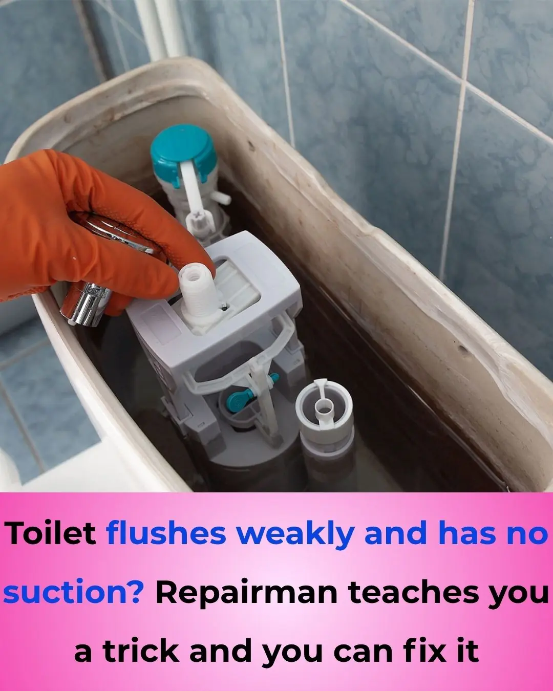Weak Toilet Flush and No Suction? A Simple Trick From a Professional That Fixes It Instantly