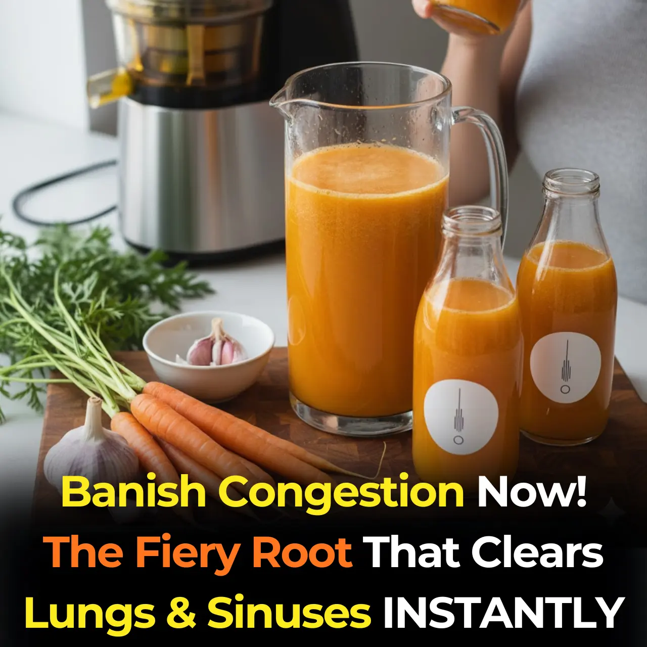 Banish Congestion Now! The Fiery Root That Clears Lungs & Sinuses INSTANTLY