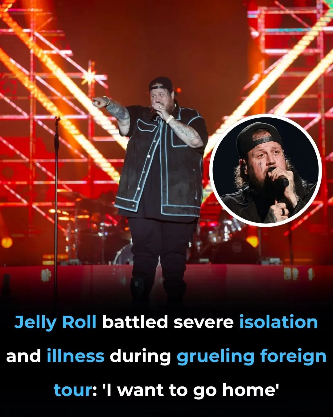 Jelly Roll battled severe isolation and illness during grueling foreign tour: ‘I want to go home’