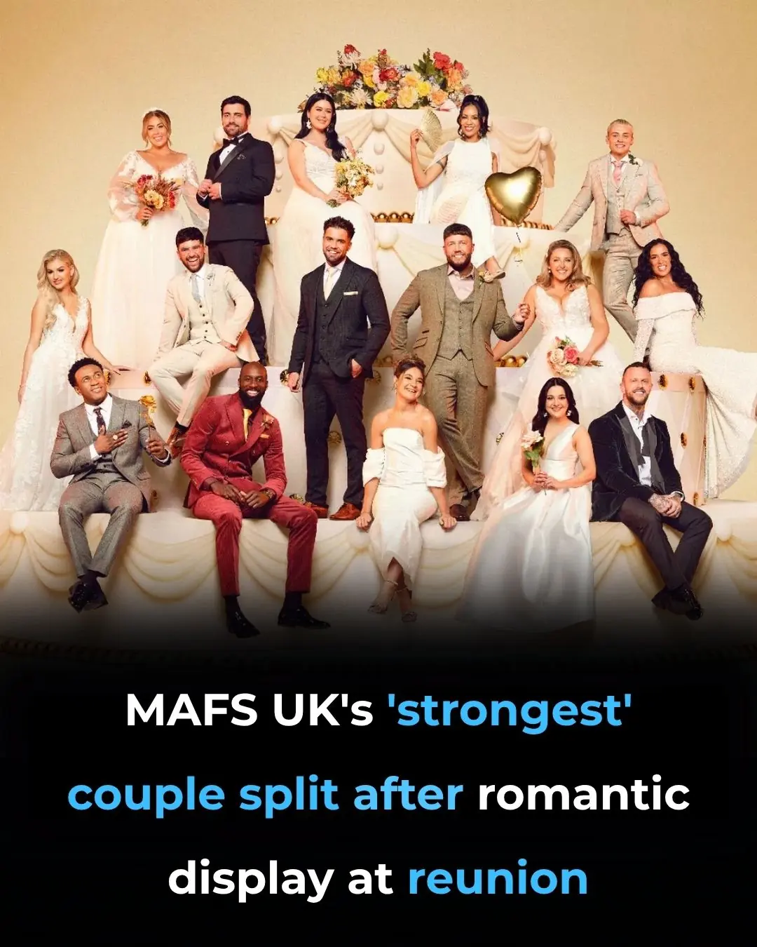 MAFS UK's 'strongest' couple split after romantic display at reunion