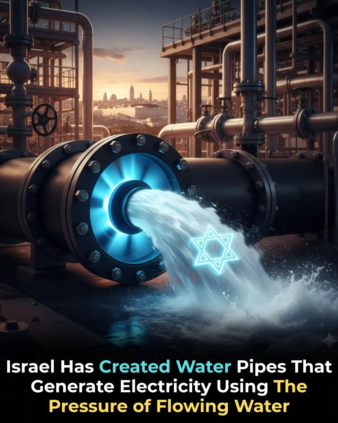 How Israel Is Turning Water Pipes Into Clean Power Plants