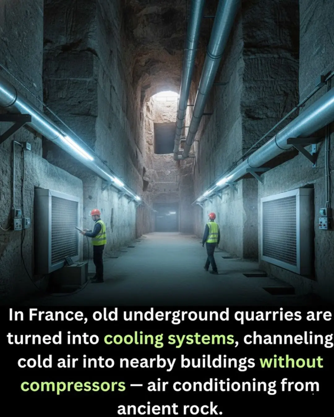 Reinventing the Underground: How France’s Ancient Quarries Are Cooling Modern Cities