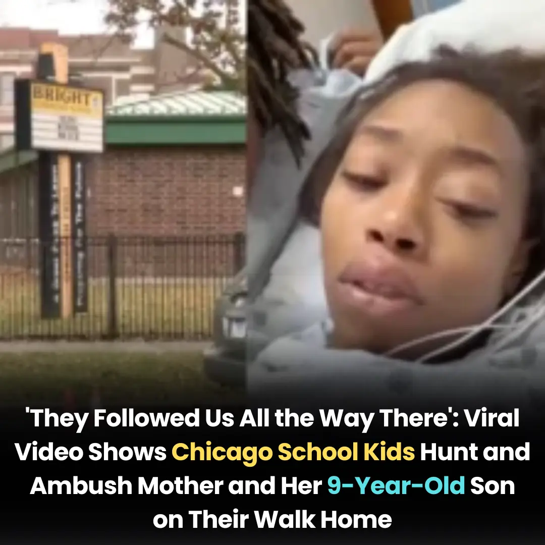 ‘They Followed Us All the Way There’: Viral Video Shows Chicago School Kids Hunt and Ambush Mother and Her 9-Year-Old Son on Their Walk Home
