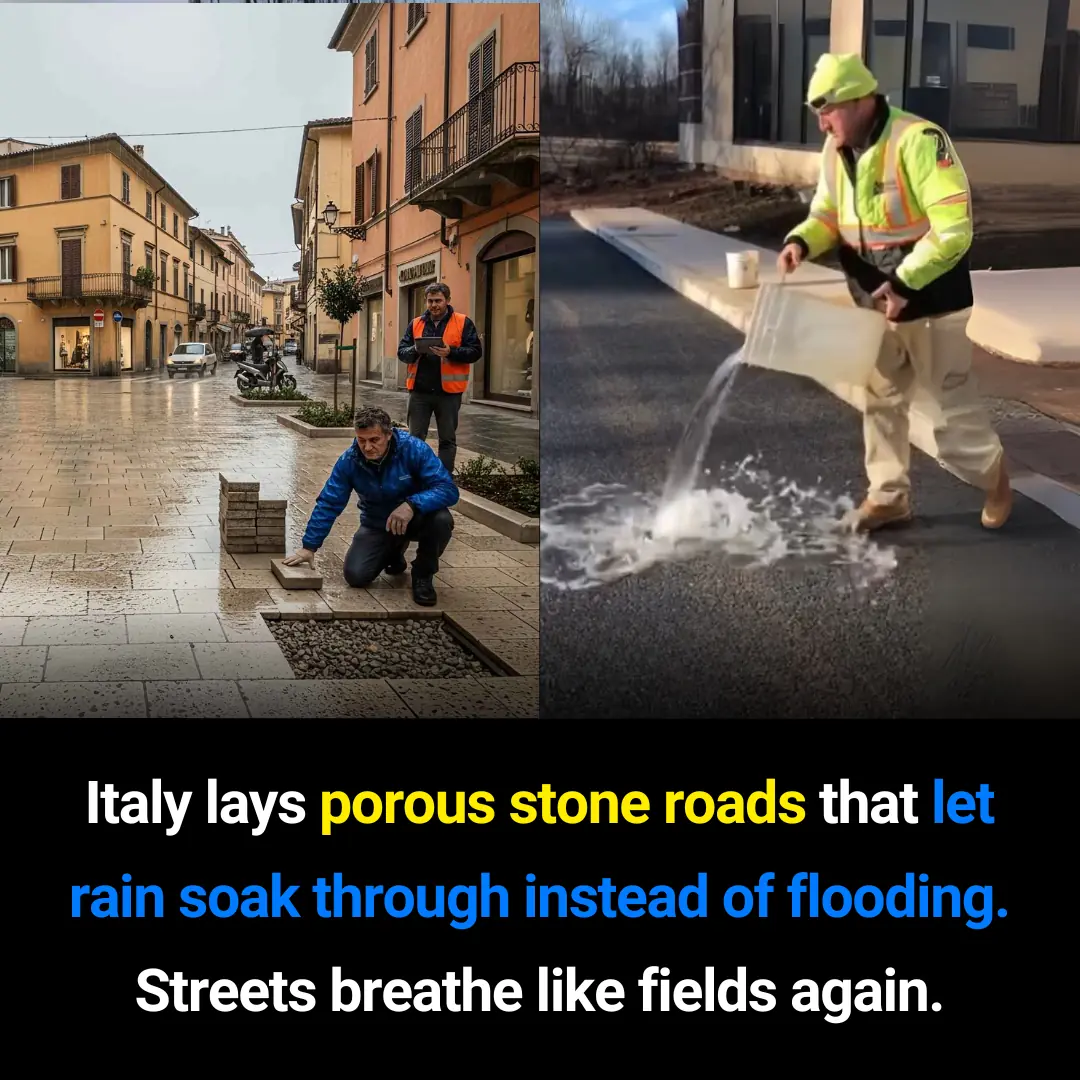Italy’s Porous Streets: A Quiet Innovation That Lets Cities Breathe Again
