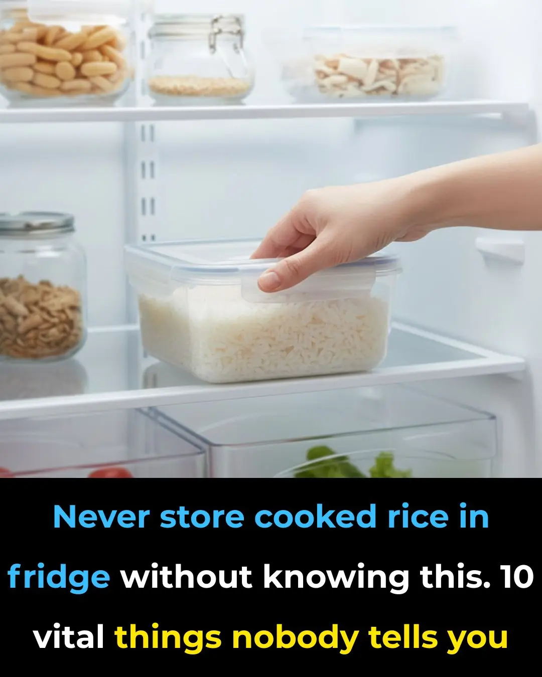 I Had No Clue About This — The Right Way to Store Cooked Rice Safely