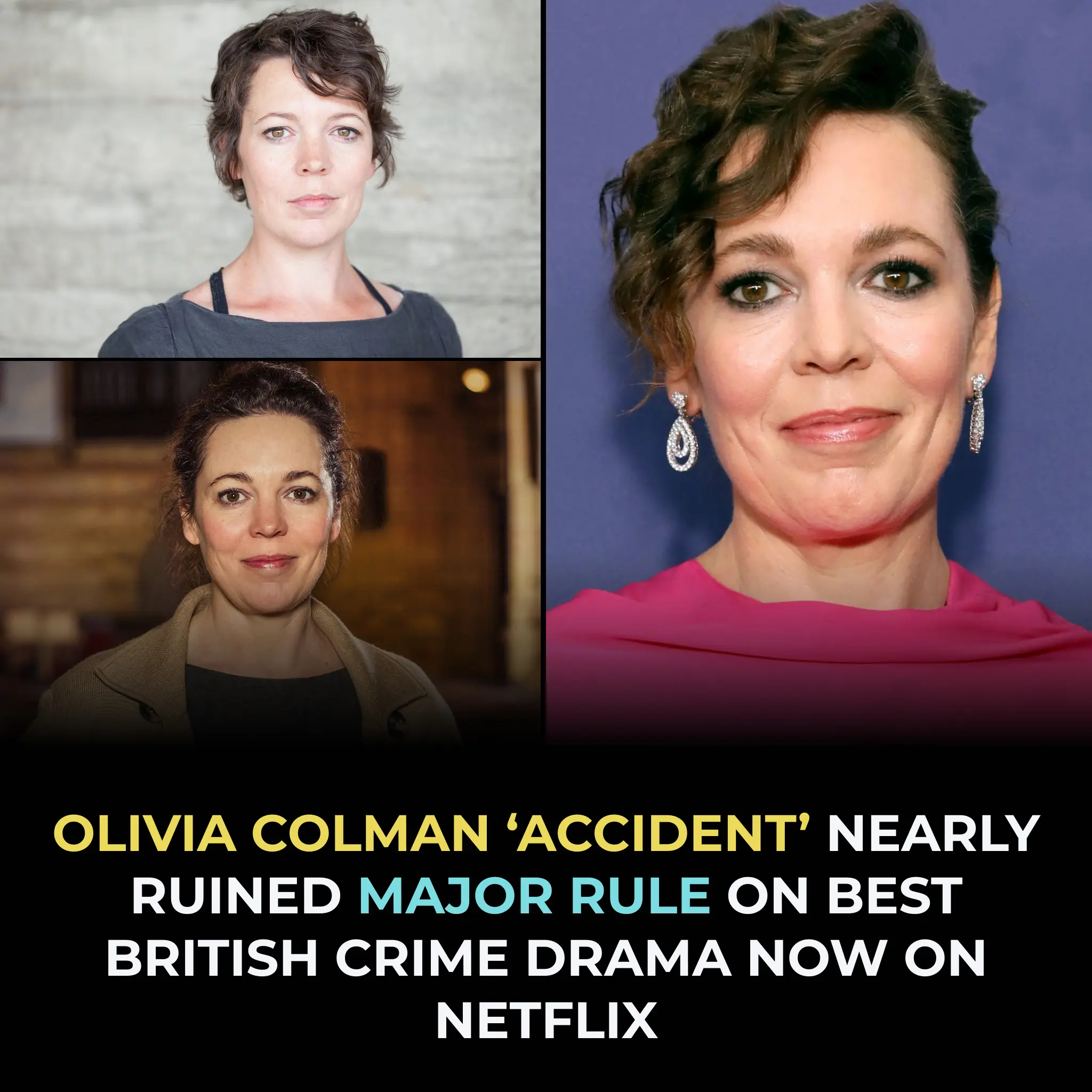OLIVIA COLMAN ‘ACCIDENT’ NEARLY RUINED MAJOR RULE ON BEST BRITISH CRIME DRAMA NOW ON NETFLIX