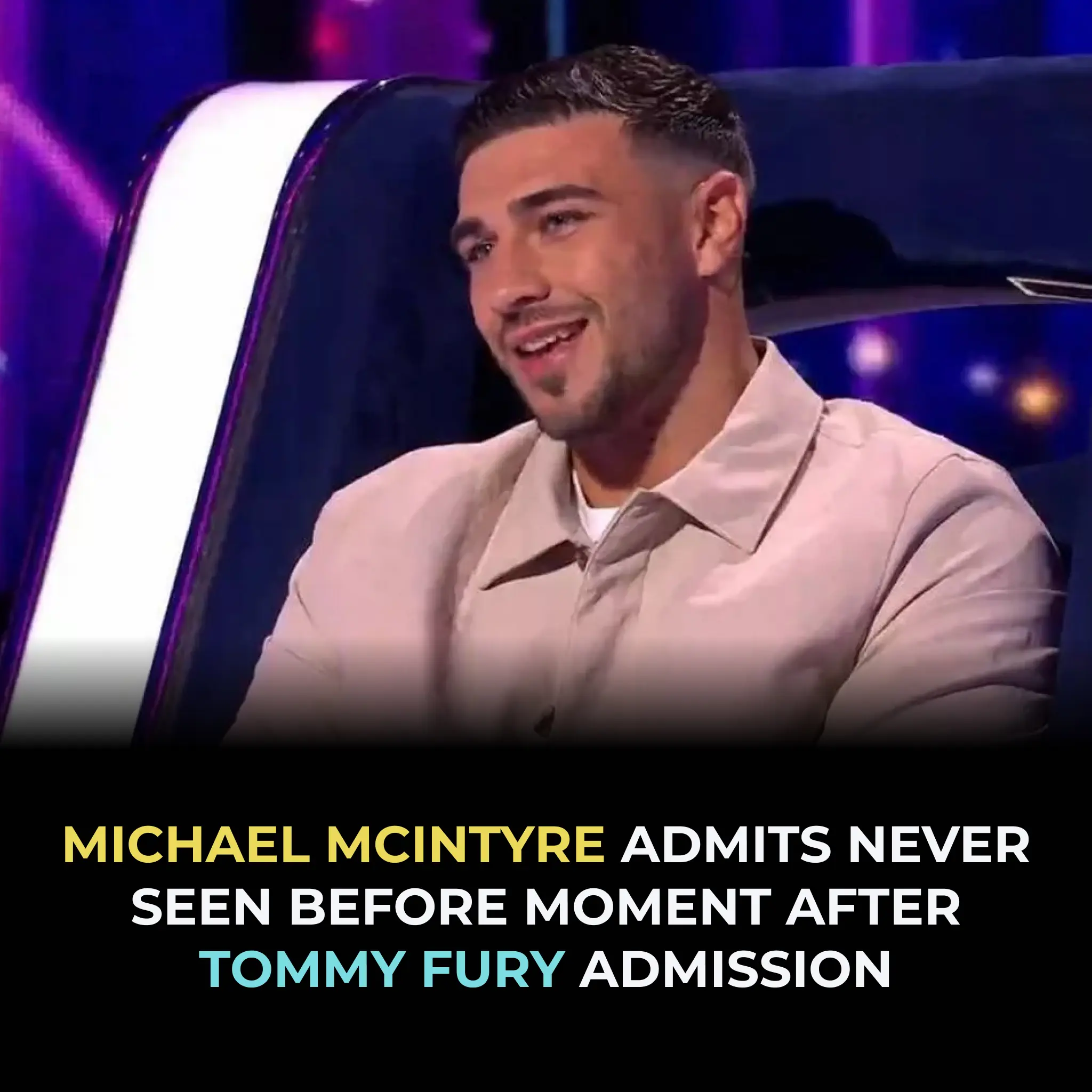 Michael McIntyre admits never seen before moment after Tommy Fury admission