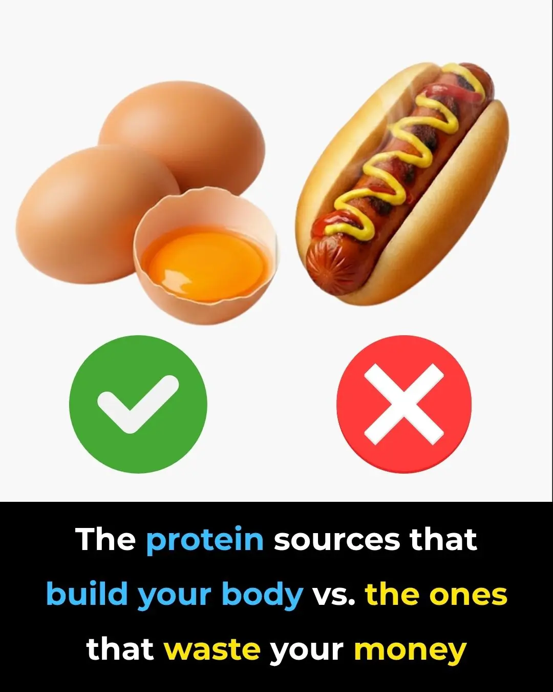 The protein sources that build your body vs. the ones that waste your money