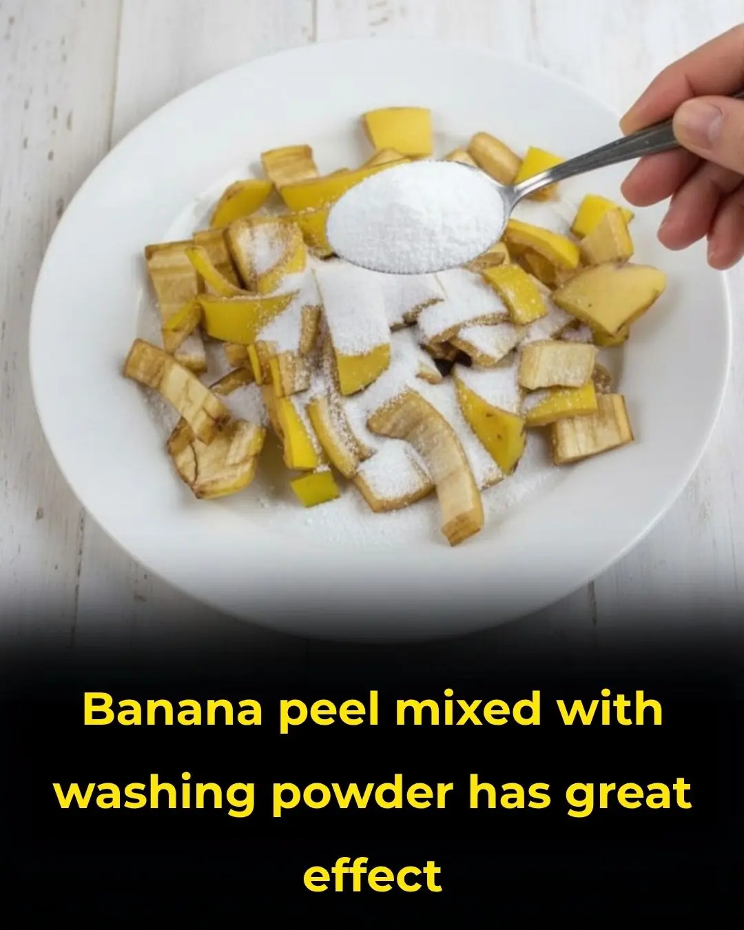 Banana Peels Mixed With Laundry Detergent: The Surprisingly Powerful Household Remedy