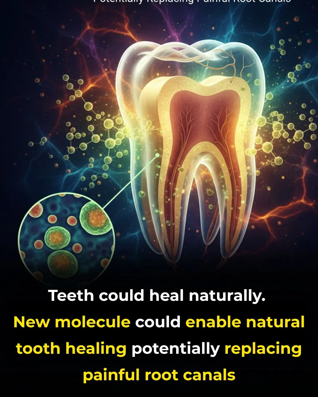 Newly Discovered Molecule Could Allow Teeth to Heal Naturally, Transforming the Future of Dentistry