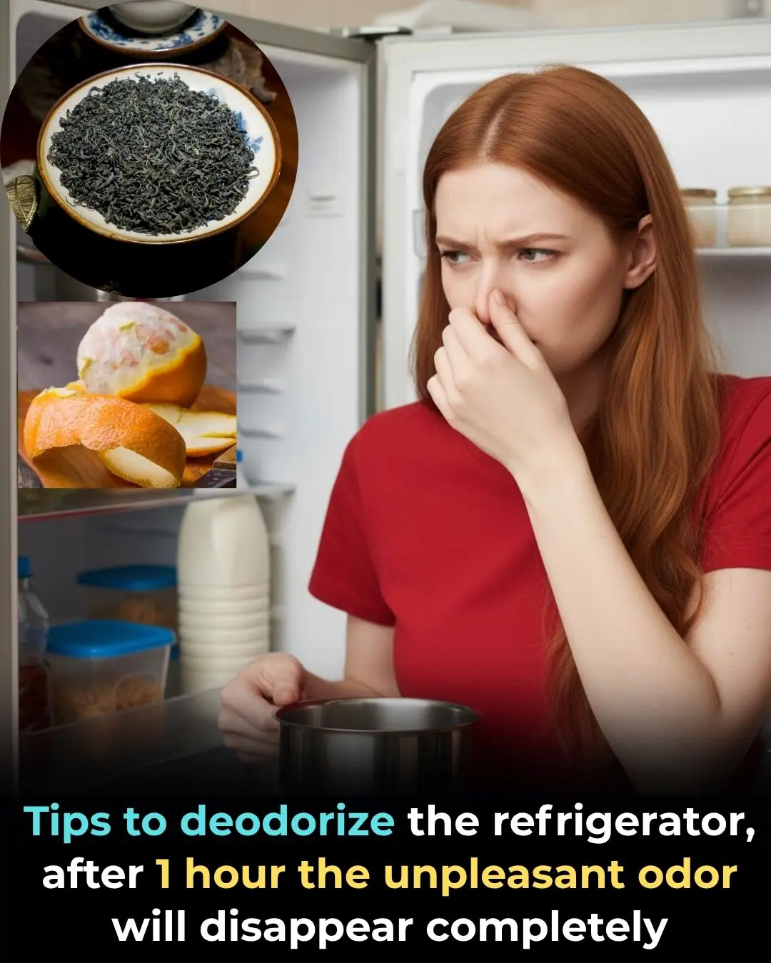 Tips to deodorize the refrigerator