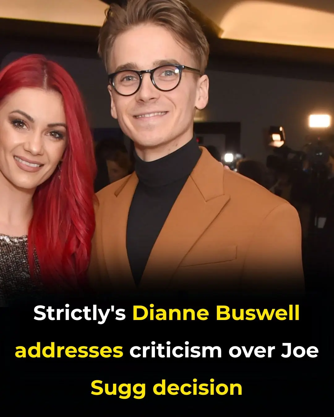 Strictly's Dianne Buswell addresses criticism from former partner over Joe Sugg decision
