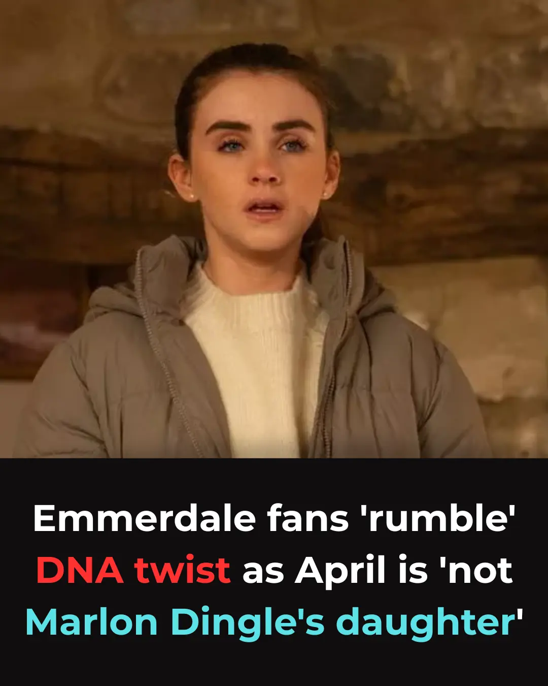 Emmerdale fans 'rumble' DNA twist as April is 'not Marlon Dingle's daughter'