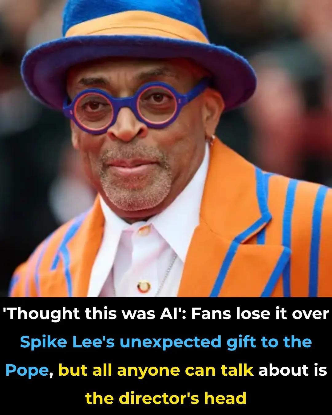 ‘Thought This was AI’: Fans Lose It Over Spike Lee’s Unexpected Gift to the Pope, But All Anyone Can Talk About Is the Director’s Head