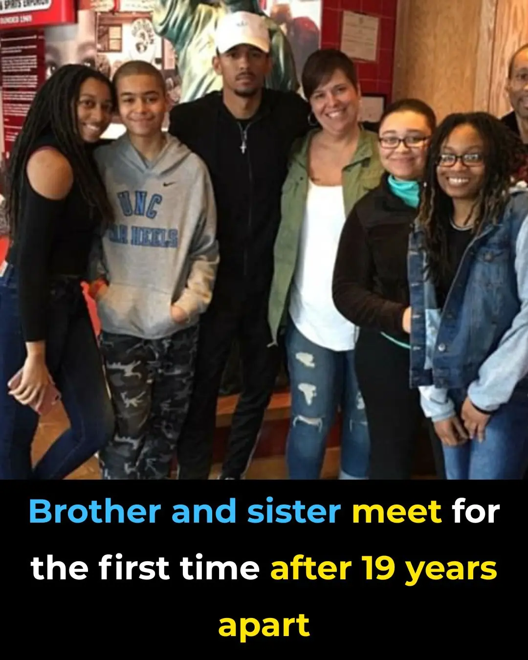 All The Feels: Brother And Sister Meet For The First Time After 19 Years Apart