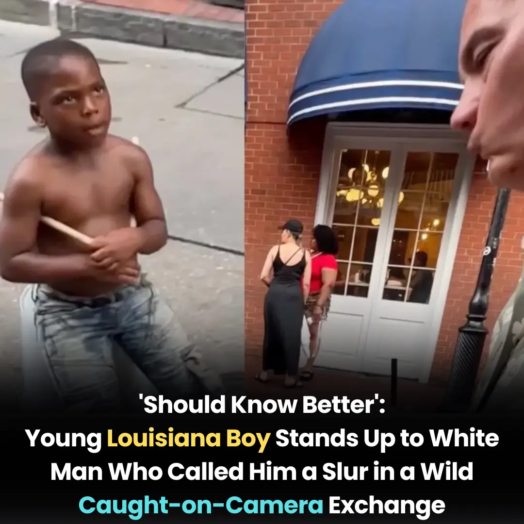 ‘Should Know Better’: Young Louisiana Boy Stands Up to White Man Who Called Him a Slur in a Wild Caught-on-Camera Exchange