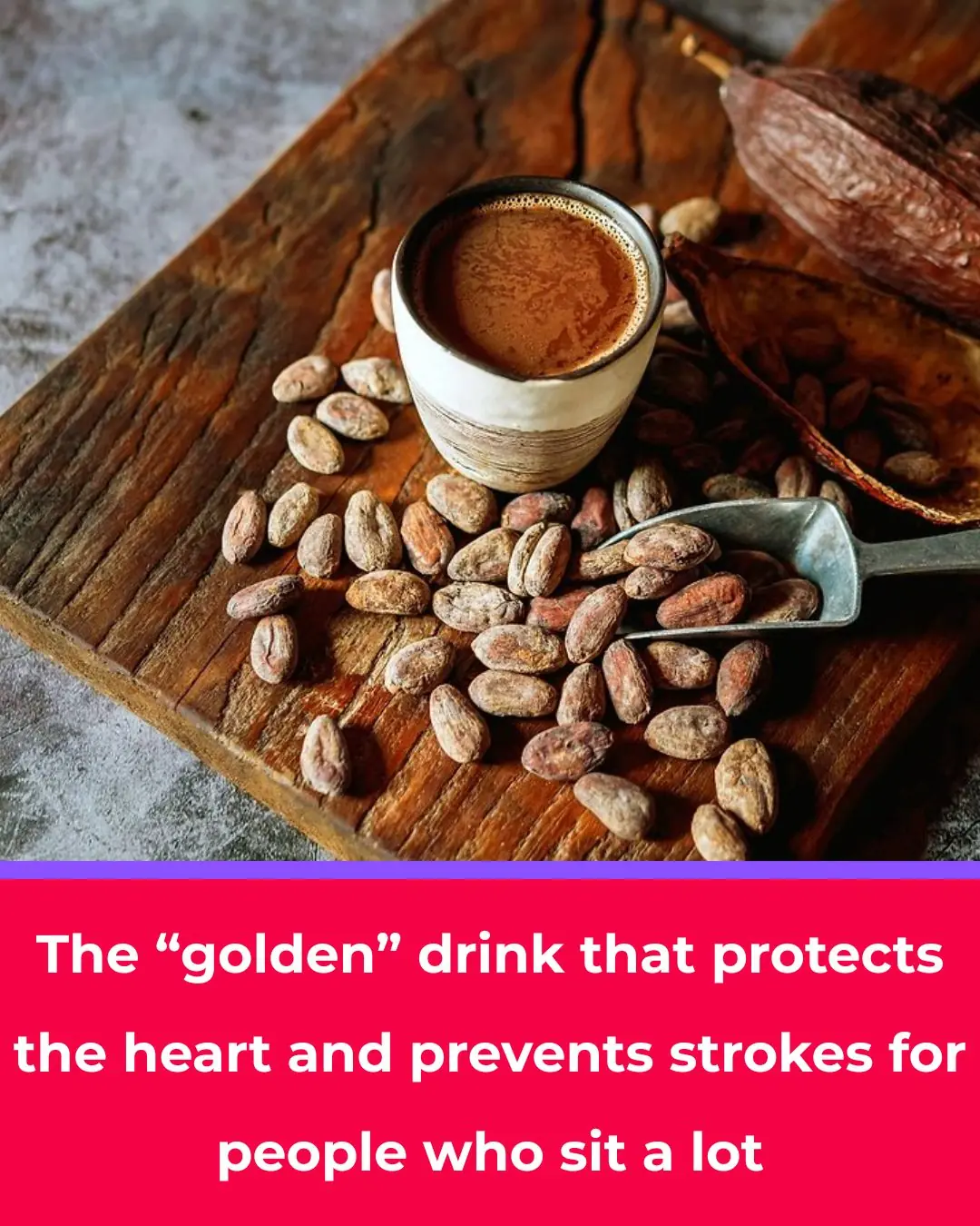 Not Tea or Coffee: The “Golden” Drink That Protects the Heart and Prevents Stroke in People Who Sit a Lot