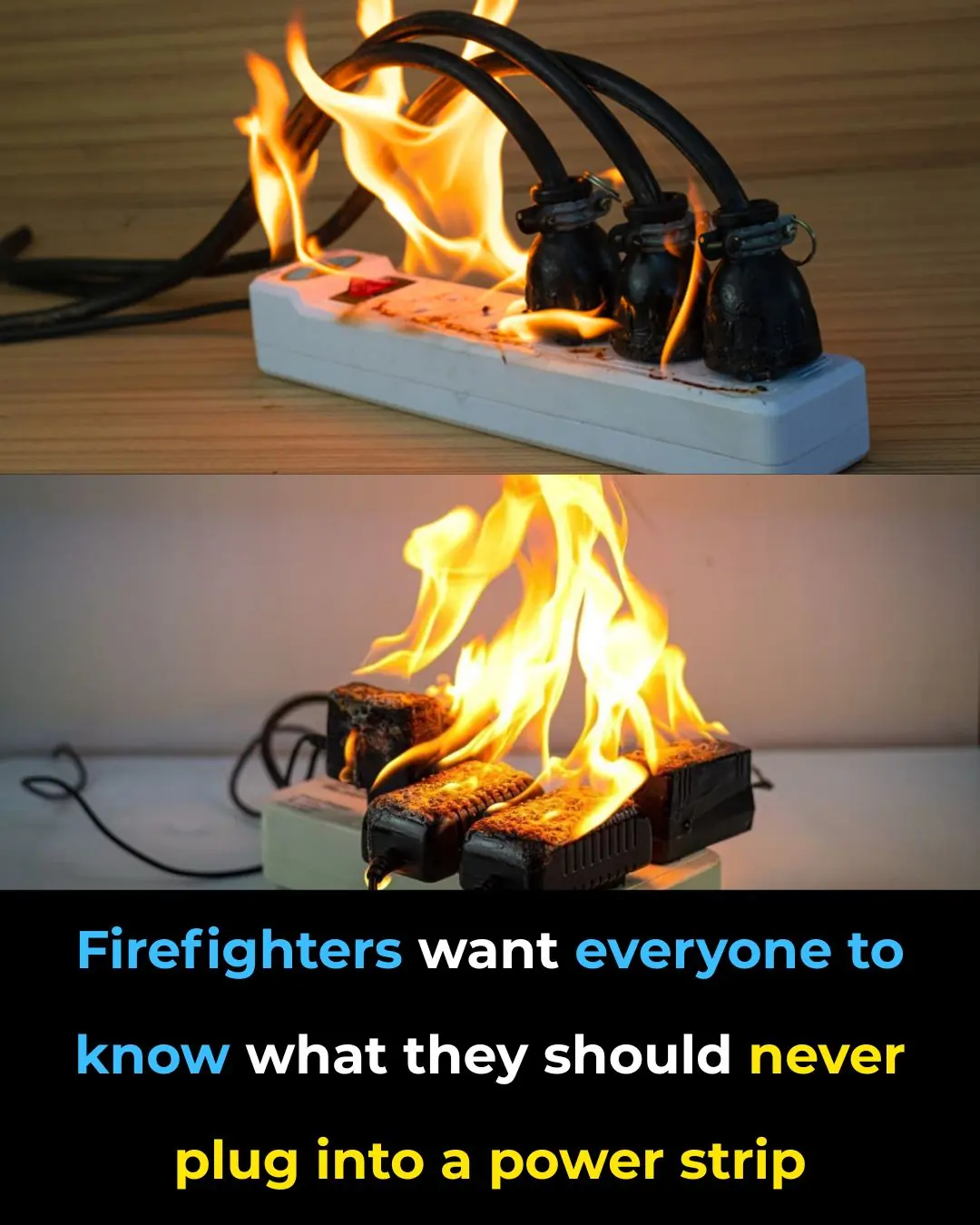 Firefighters Want Everyone To Know What They Should Never Plug Into A Power Strip