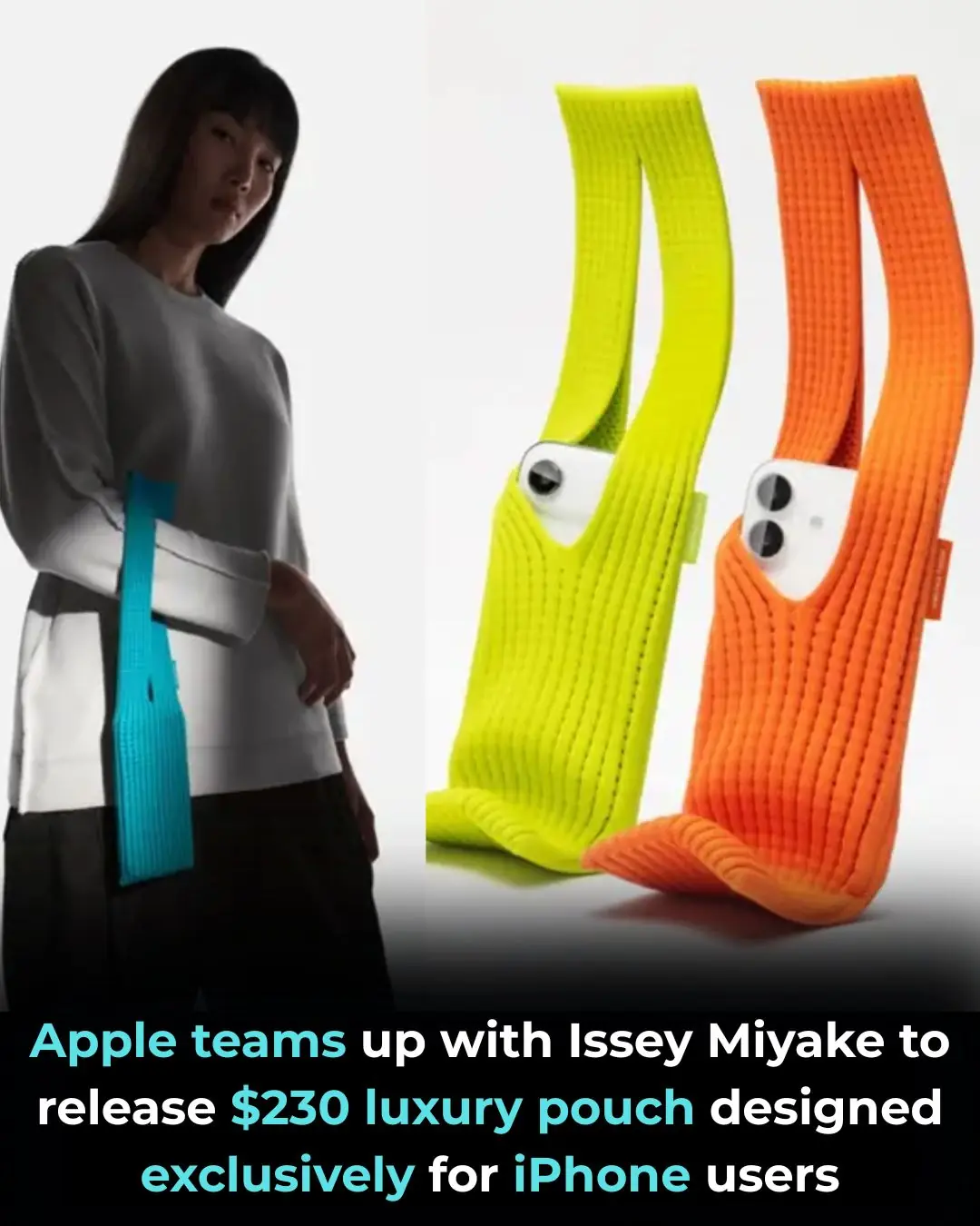 Apple and Issey Miyake Redefine Tech Fashion With the $230 iPhone Pocket