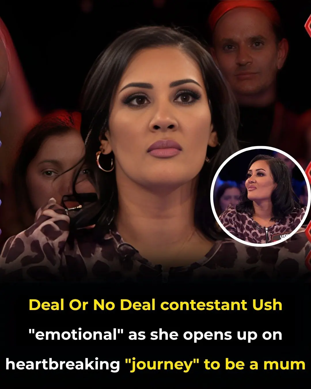 Deal or No Deal Contestant Ush Opens Up About Emotional Journey to Motherhood