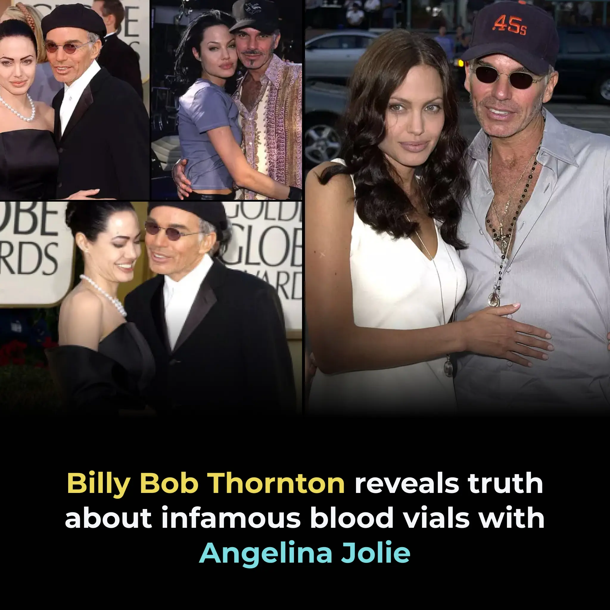 BILLY BOB THORNTON REVEALS TRUTH ABOUT INFAMOUS BLOOD VIALS WITH ANGELINA JOLIE