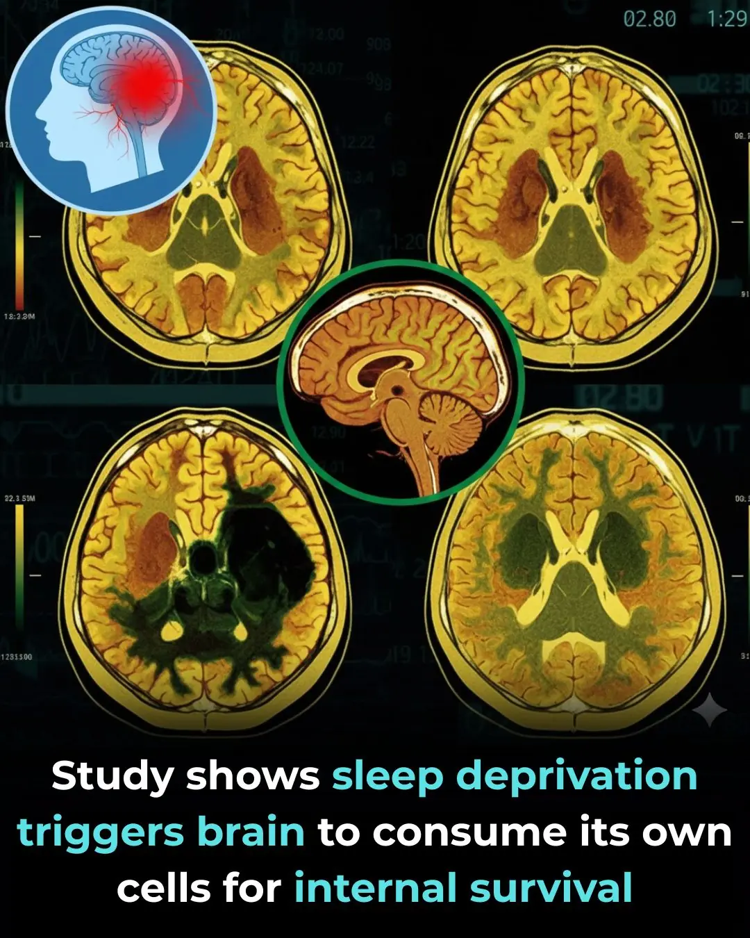 When the Brain Eats Itself: The Hidden Damage Caused by Lack of Sleep