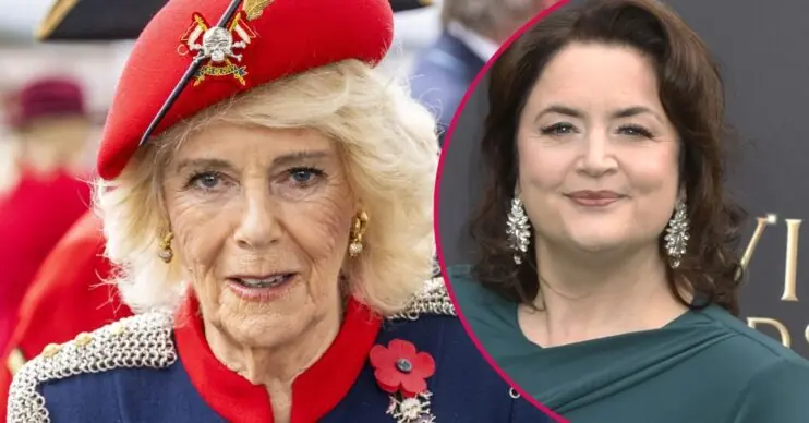 Queen Camilla ‘slammed’ for awkward ‘weight’ remark she said to Gavin and Stacey star Ruth Jones