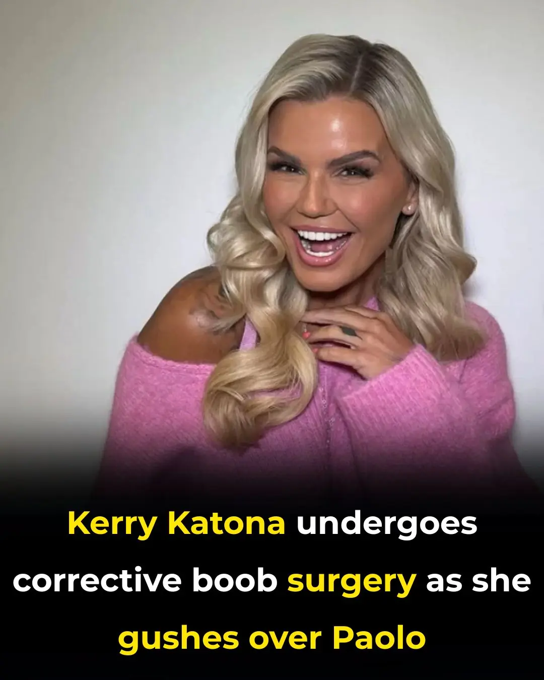 🏥 Kerry Katona Undergoes Corrective Breast Surgery After Tissue Rupture