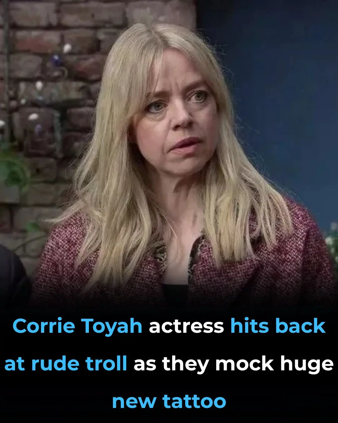 🌸 Coronation Street Star Georgia Taylor Hits Back at Rude Troll Over New Tattoo