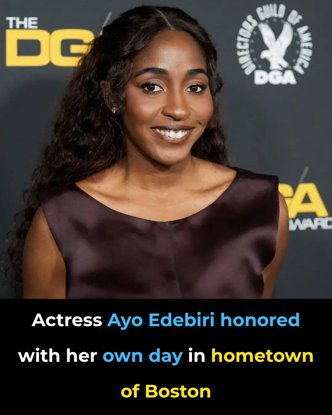 Actress Ayo Edebiri Honored With Her Own Day in Hometown of Boston