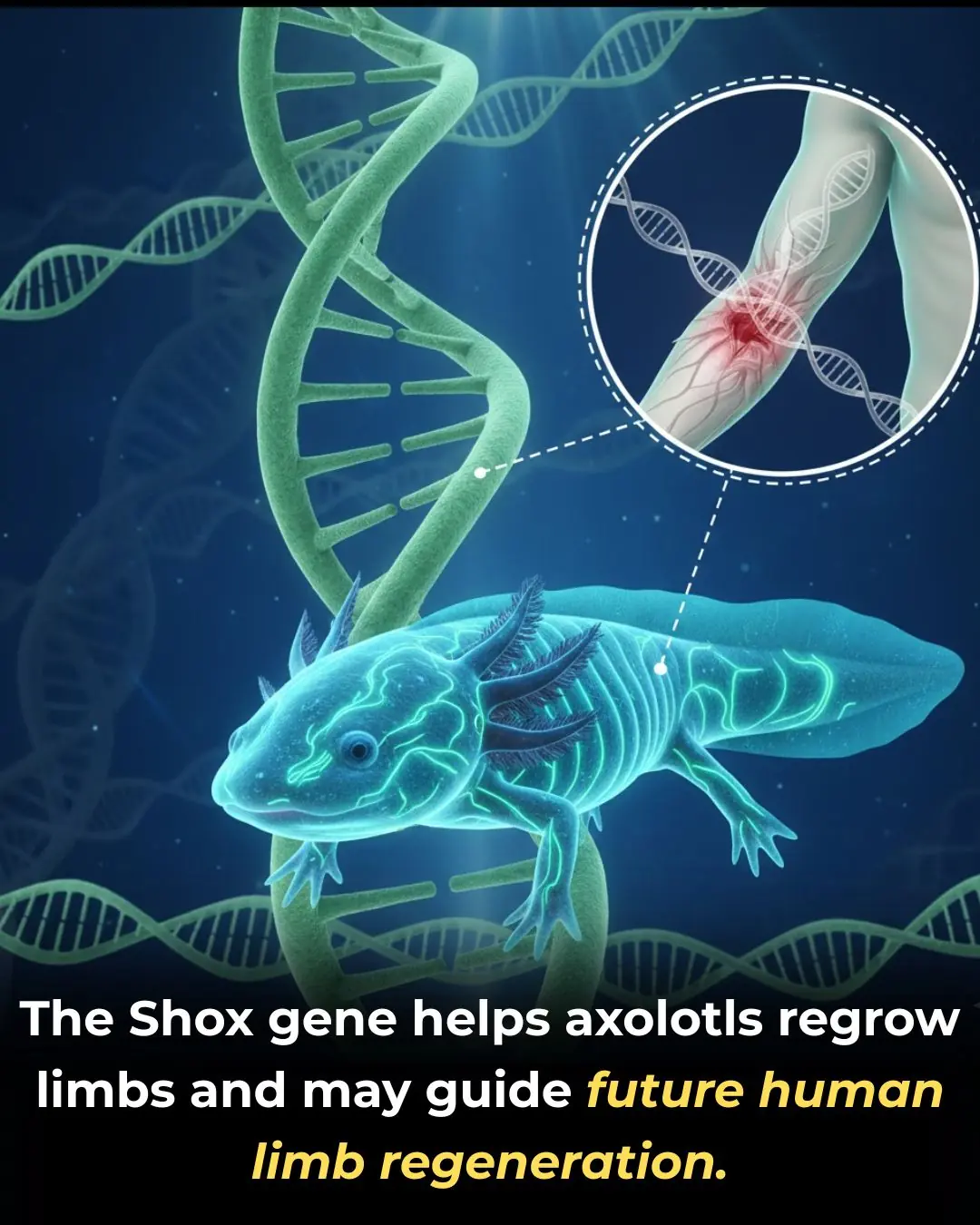 The Molecular Blueprint of Regrowth: How Axolotls Regenerate Entire Limbs
