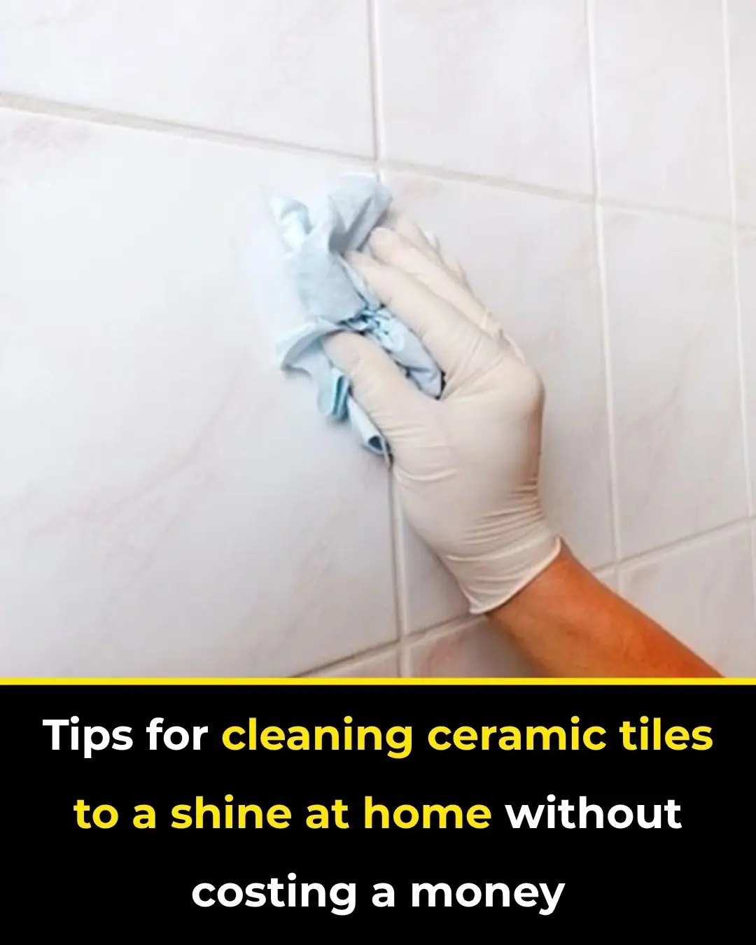 Tips to clean shiny enamel at home without spending a penny