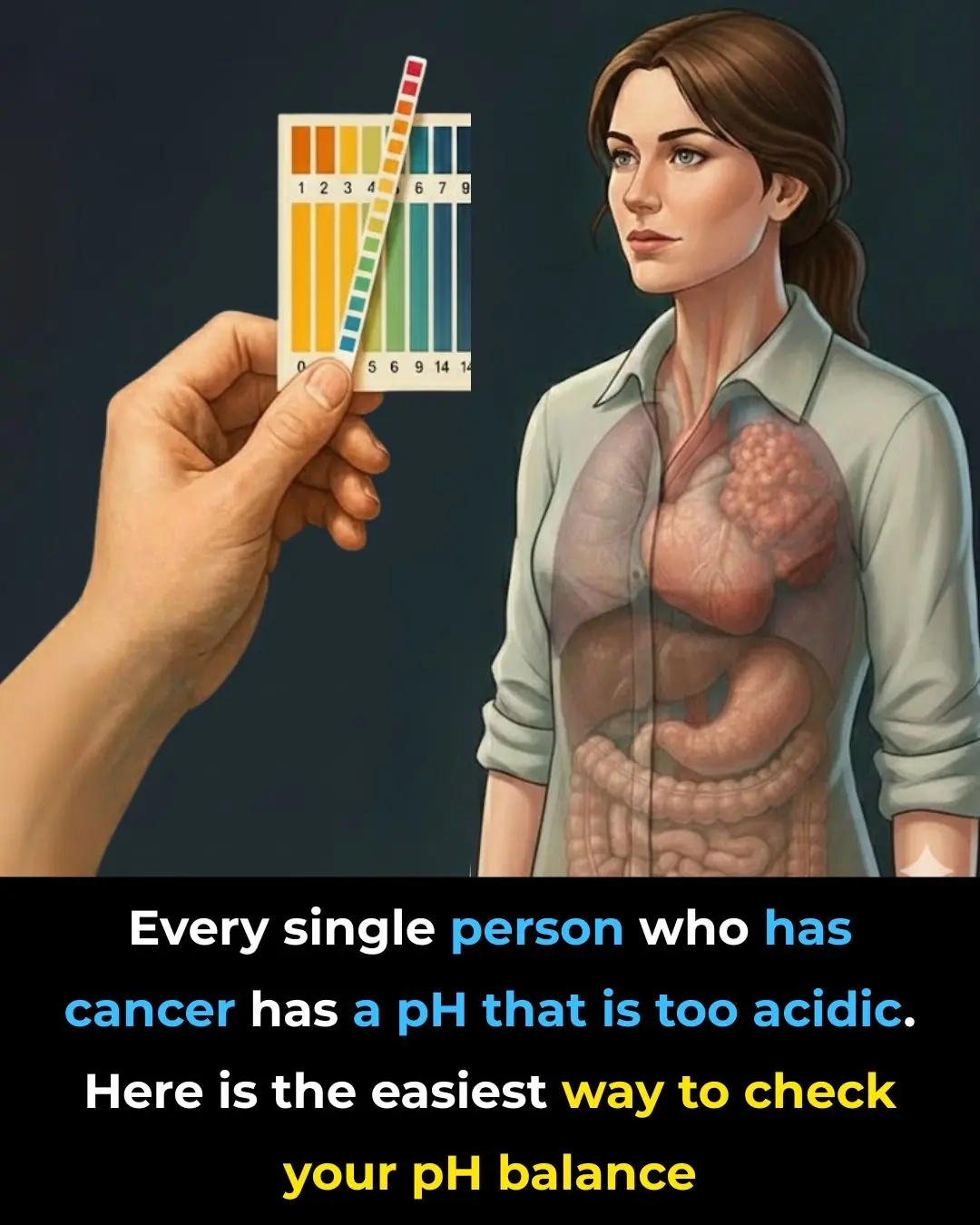 Every Single Person Who has Cancer has a pH that is Too Acidic. Here is the Easiest Way to Check your pH Balance